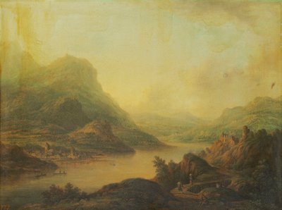 Flusslandschaft von Christian Georg Schutz
